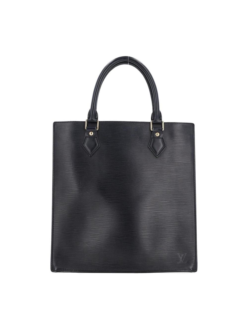 Louis Vuitton Epi Sac Plat Pm Black #375380L55B